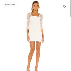 Amanda Uprichard Tia Dress Ivory